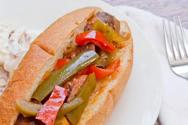 Best Crock-Pot Sausage and Peppers Recipe