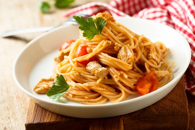 Best Crock-Pot Chicken Spaghetti Recipe